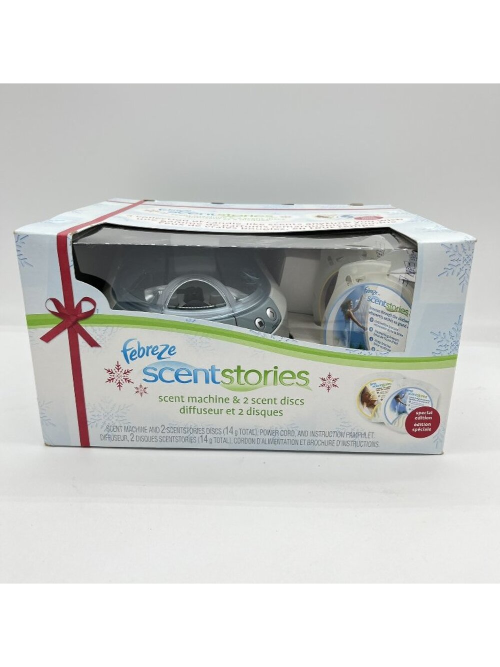 Febreze ScentStories Player Special Edition Air Freshener with 2 Scent Discs New